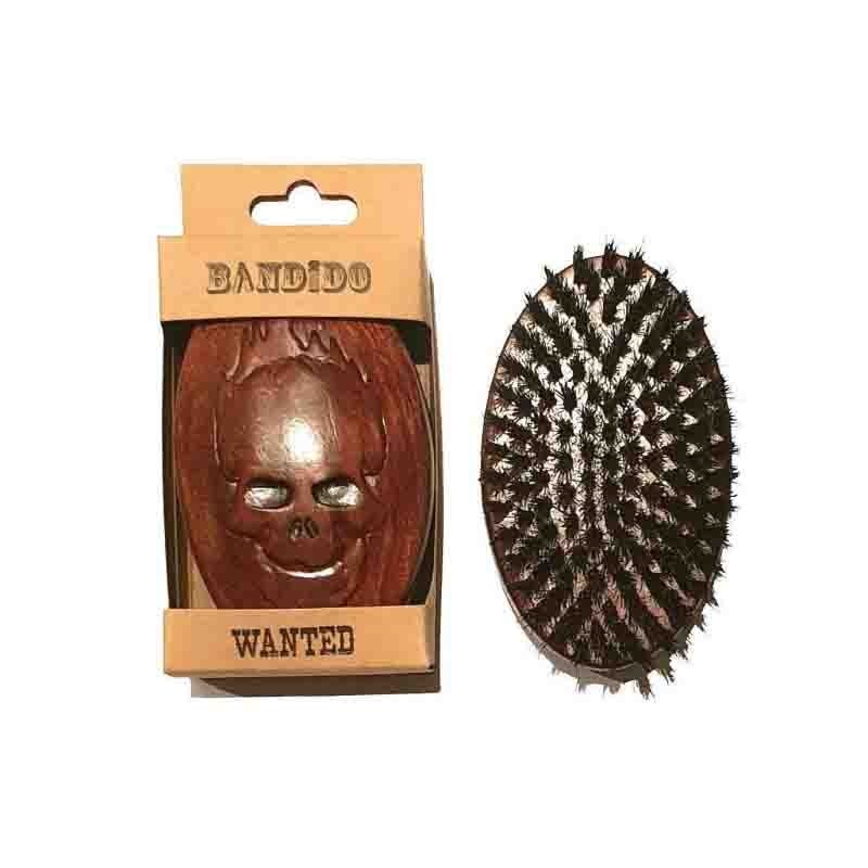 Brosse cheveux homme en bois BANDIDO