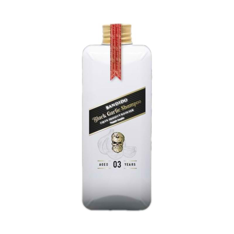 Shampoing pour homme booster de pousse à base d'ail 350 ml - BANDIDO -