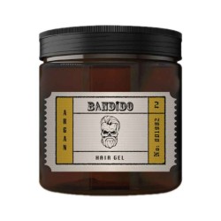 Gel cheveux pour homme forte fixation à base d'argan 500Ml - BANDIDO -