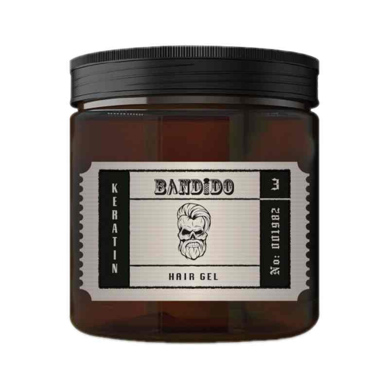 Gel cheveux homme Kératine 500ml BANDIDO
