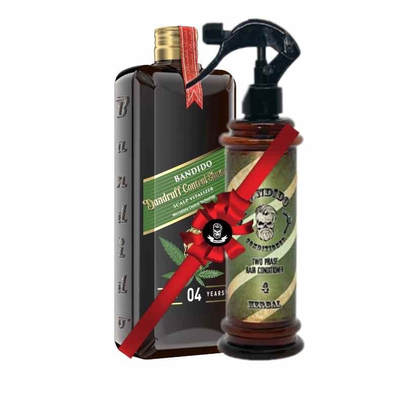 Kit cheveux anti pelliculaire pour homme -BANDIDO-