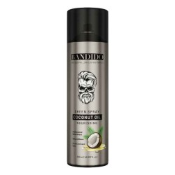 Laque coiffante à base d'huile de coco pour homme 500ml -BANDIDO-