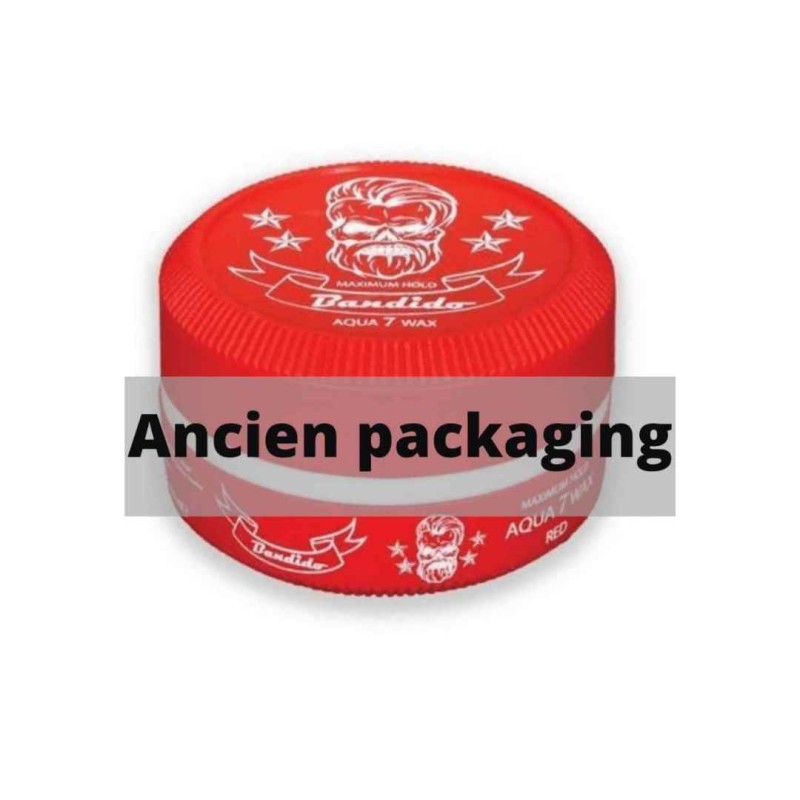 Cire cheveux homme Bandido(aqua wax) n°7 forte fixation